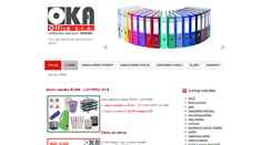 Desktop Screenshot of oka.cz